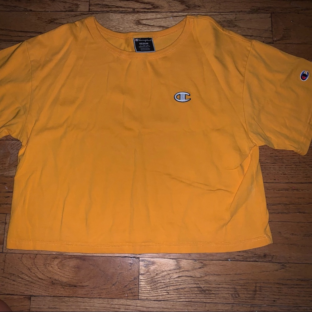 champion cropped t-shirt